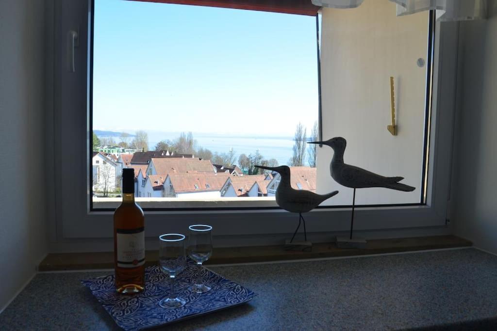 Ferien Appartment Panoramica Mit Seeblick Uberlingen Dış mekan fotoğraf